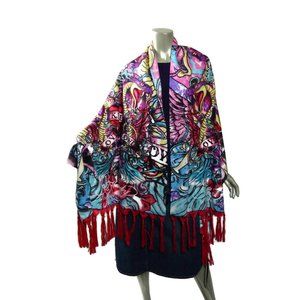 Ed Hardy Audigier "Love Kills Slowly" BIG Scarf